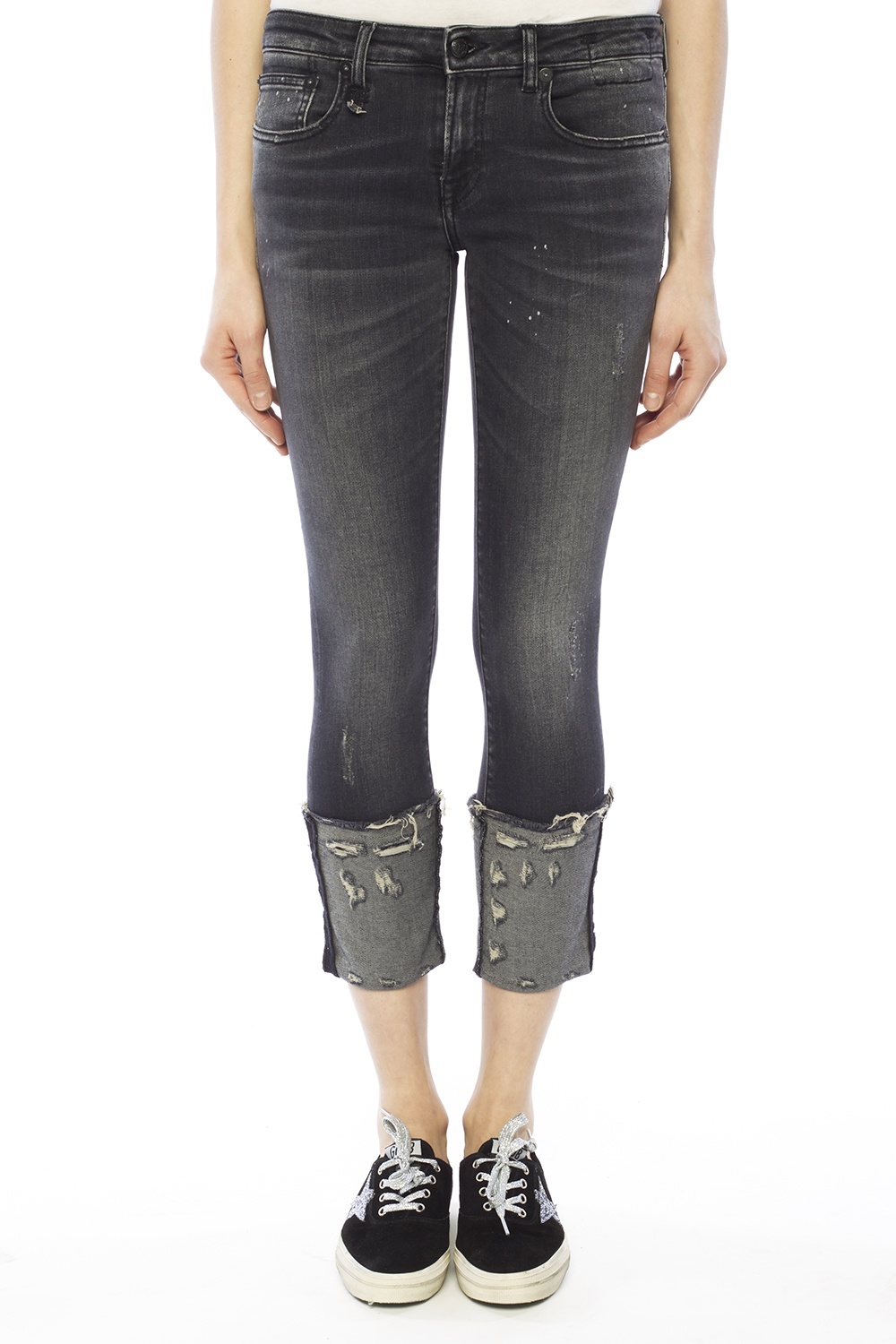 Grey Kate skinny jeans R13 Vitkac GB